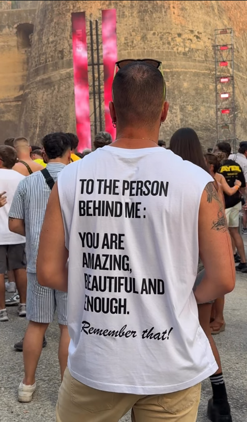 To The Person Behind Me